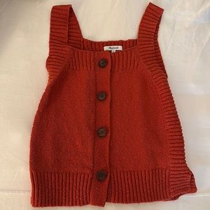 Madewell sweater tank